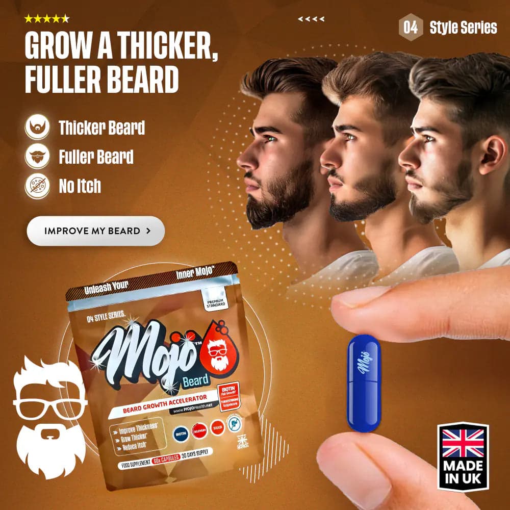 MOJO™ BEARD Capsules（结账后推荐） — 免费礼物 3